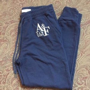Abercrombie & Fitch Navy Joggers Size XS
